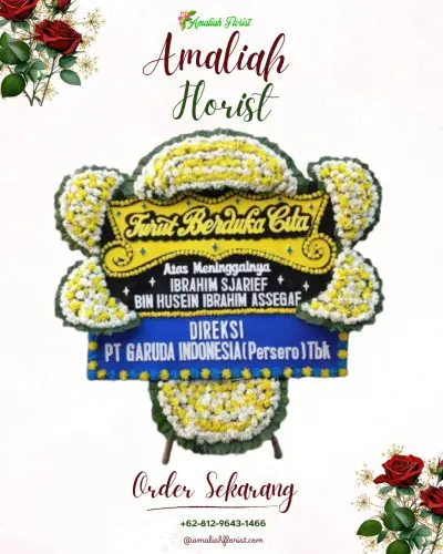 Papan Bunga Duka di Sukoanyar
